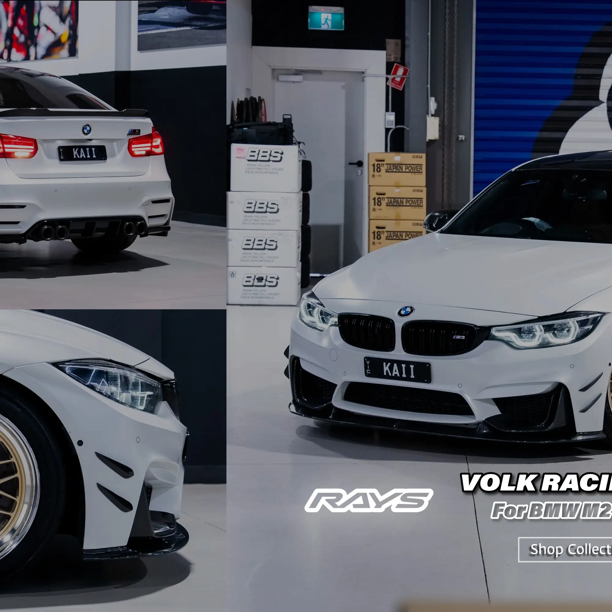 RAYS 21A BBS style wheel on BMW F80 M3