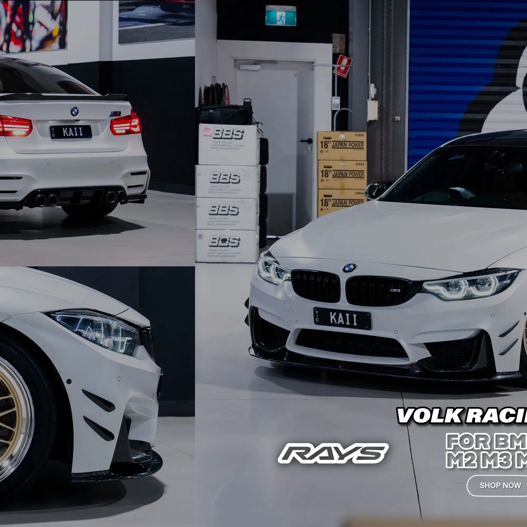 RAYS 21A BBS style wheel on BMW F80 M3