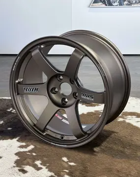 RAYS Volk Racing TE37 30th Anniversary SAGA S-Plus forged wheel in Bronze Almite - KA Autosport Australia