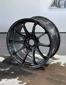 Diamond Dark Gunmetal RAYS Volk Racing CE28 N-Plus 18x9.5 +22 Face 4 wheel at KA Autosport