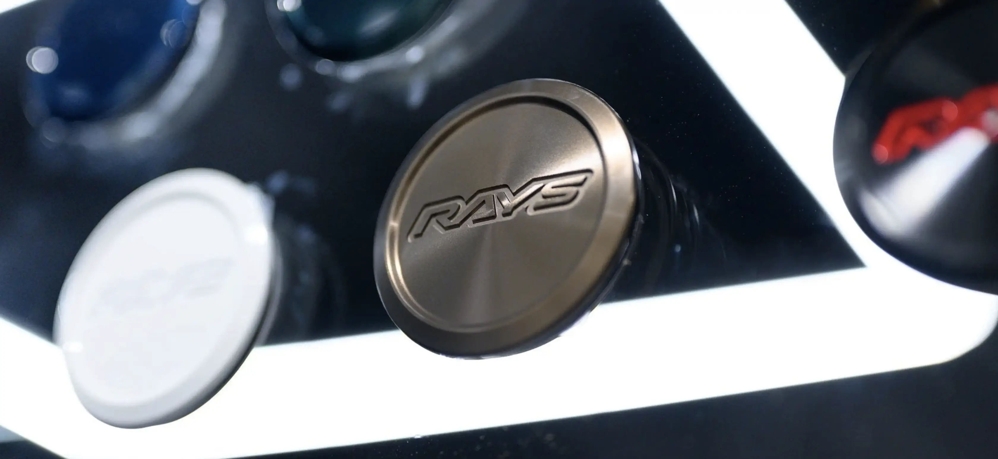 Bronze Almite RAYS Volk Racing VR Center Cap Model-01 Low Type on te37