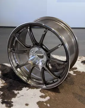 Premium Yokohama Advan Racing RZIII crossover 10 spoke wheel in Umber Bronze Metallic finish