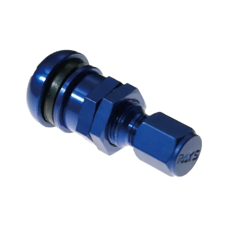 TE37 CE28 G025 wheel blue air valve