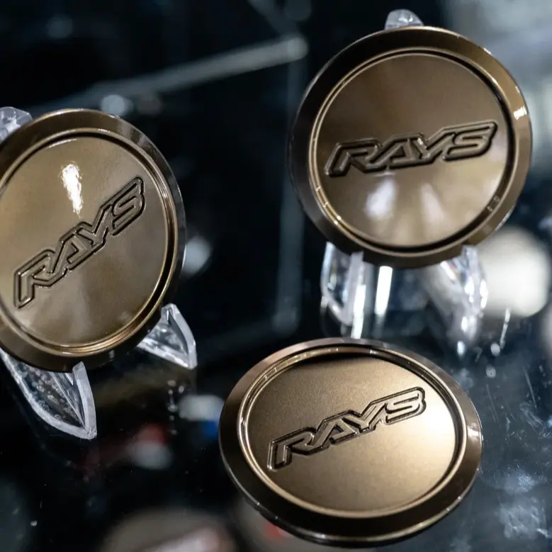 rays te37 shining bronze wheel cap
