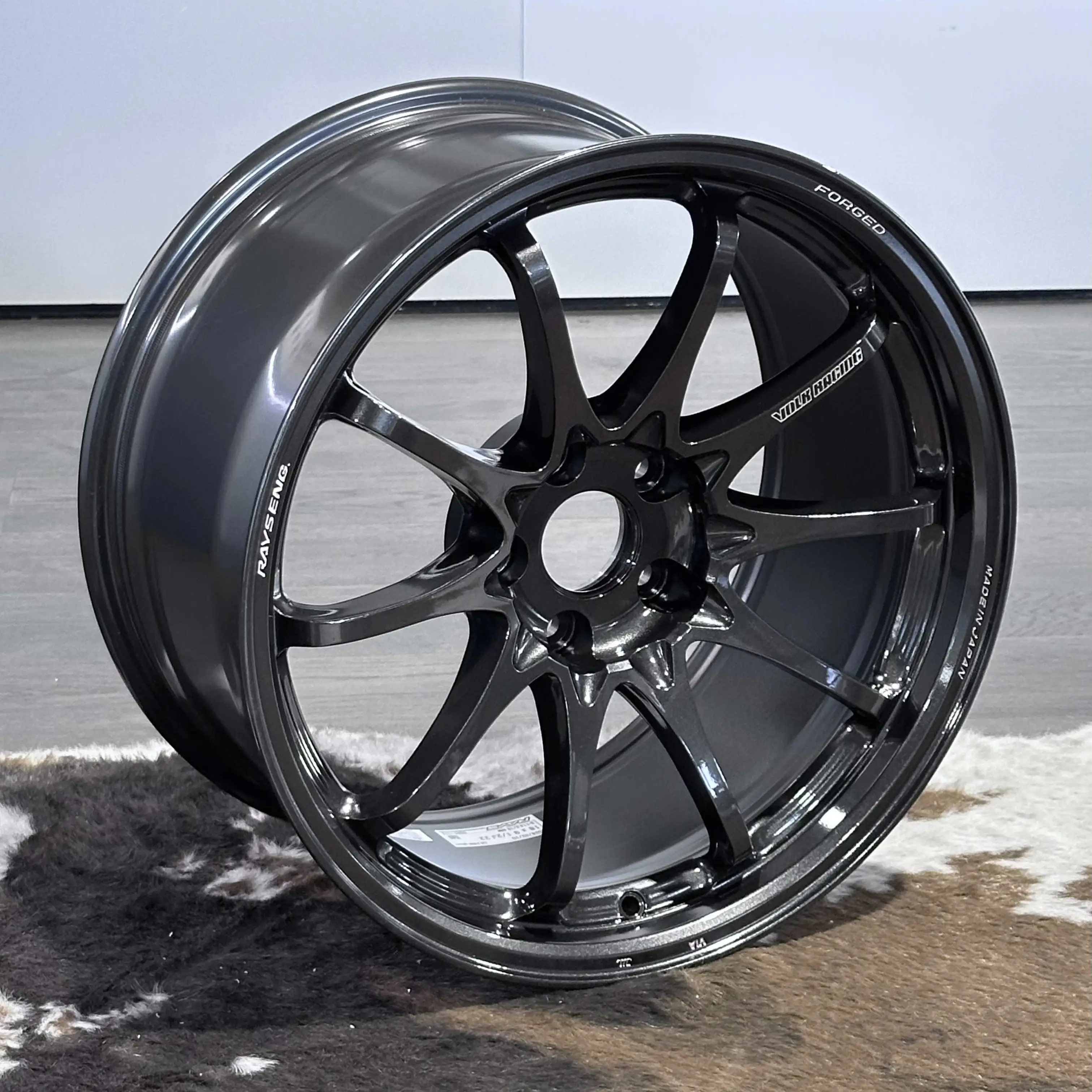 RAYS Volk Racing CE28 N-Plus in Diamond Dark Gunmetal 18x9.5 +22 Face 4 Concave - KA Autosport Australia