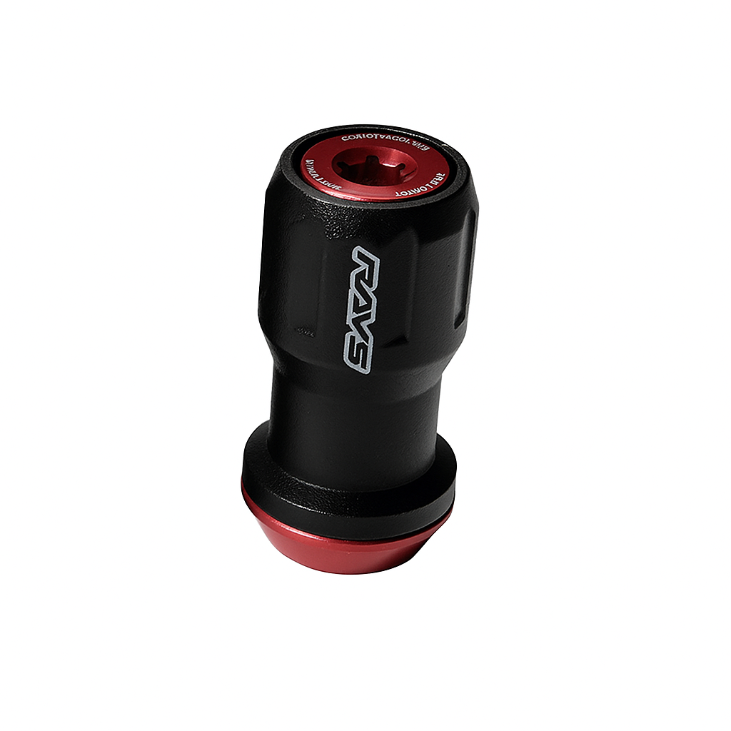 RAYS Formula Nuts Set (FN-II) - M12x1.25 - Red - Offical RAYS Wheel ...